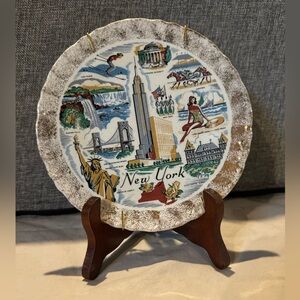 NEW YORK Souvenir Plate